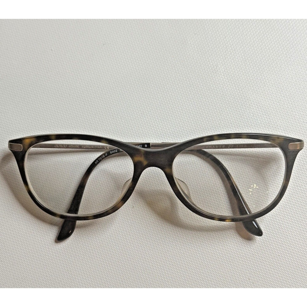 Giorgio Armani Eyeglasses Frames of Life AR7015-F 5002 Tortoise 453-16-140 Italy